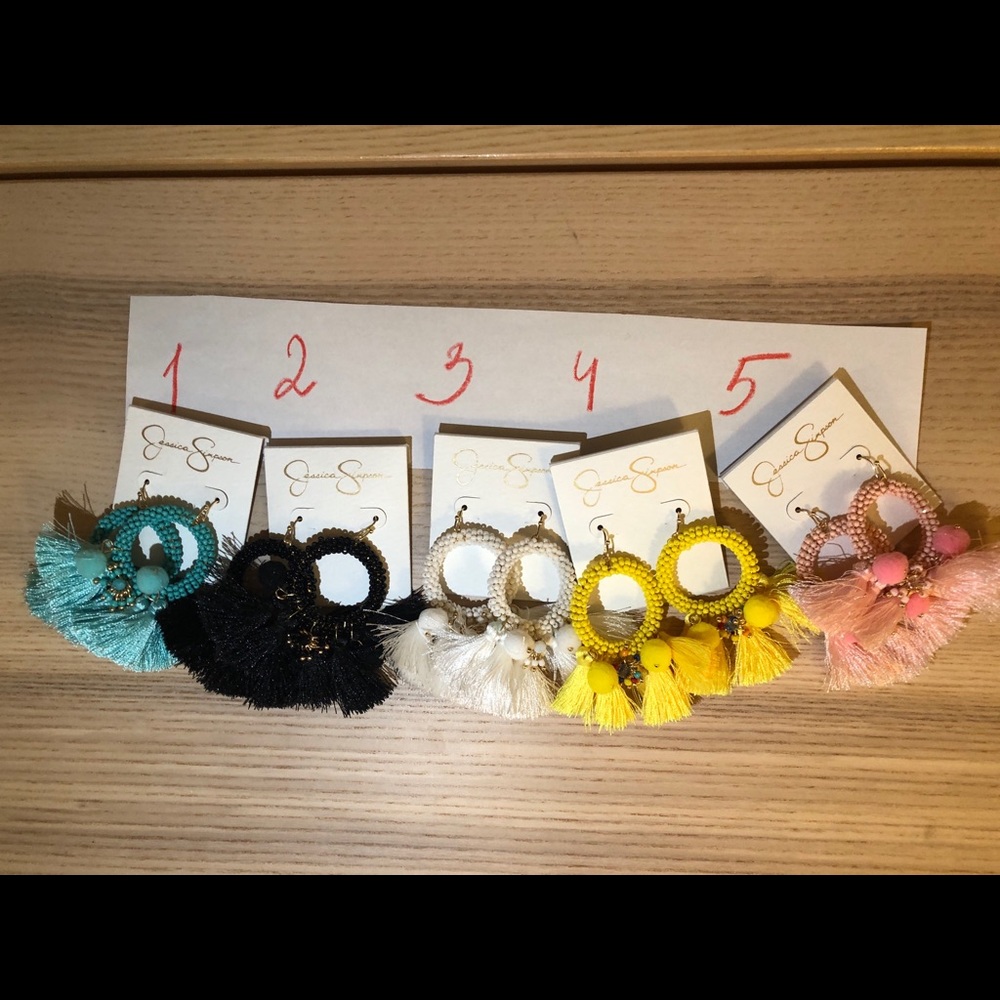 NWT. Jessica Simpson earrings.